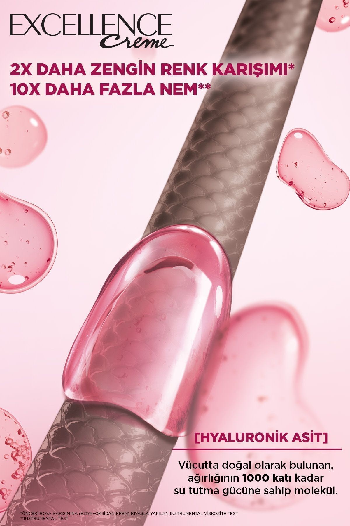 Paris Saç Boyasi & Excellence Intense 6.32 Altin Açık Kahve