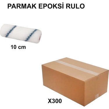 Parmak epoksi rulo yedek, 10 cm, 300 adet