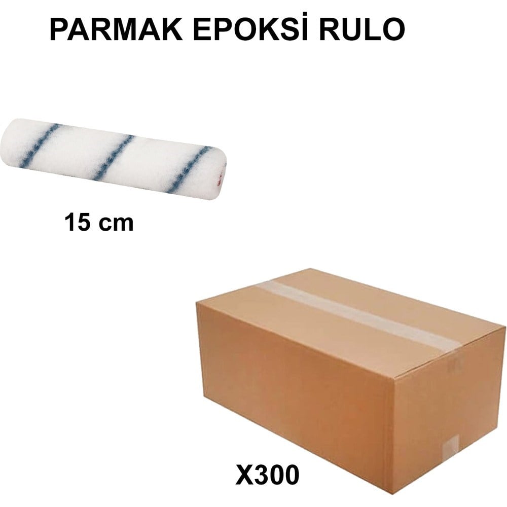 Parmak epoksi rulo yedek, 15 cm, 300 adet