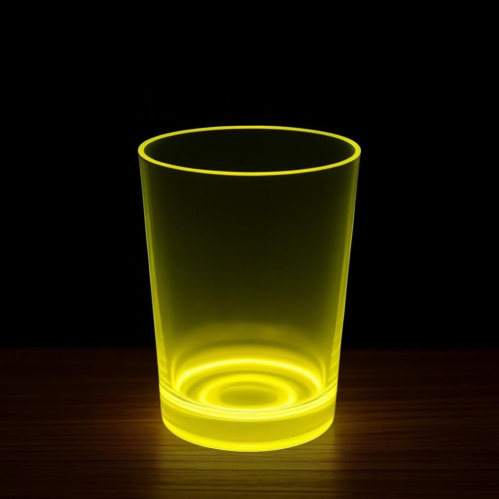 PartyGlow Neon Sarı Bardak 8.5 x 10.5 cm