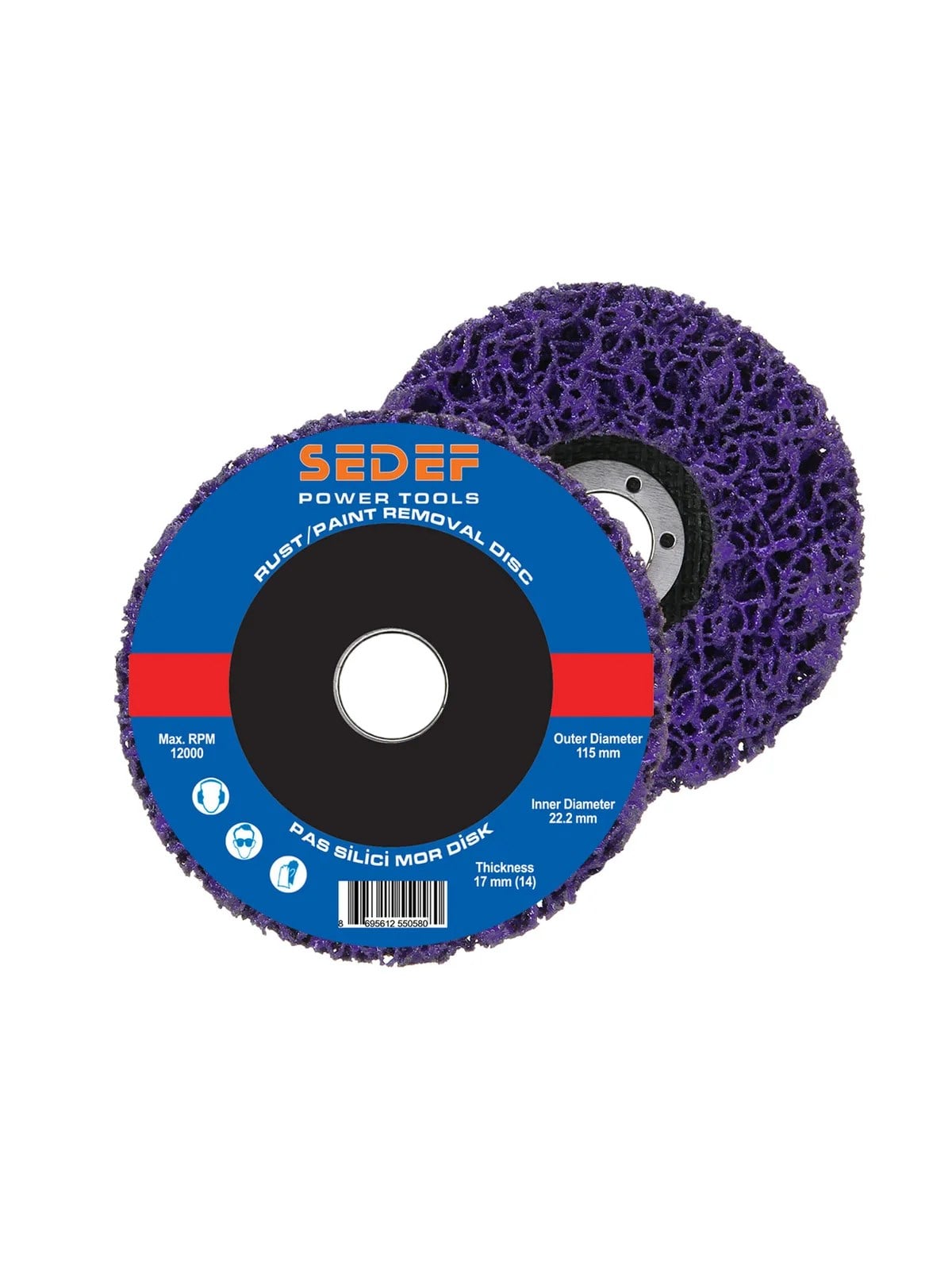 Pas Silici Mor Flap Disk Silikon 115x22 mm 55058