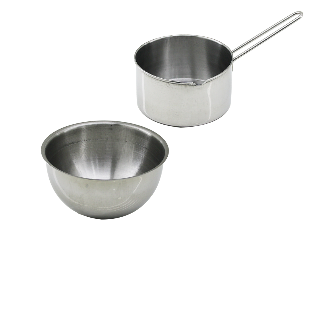 Paslanmaz Çelik 2li Sosluk ve Sütlük Seti (14cm & 17cm)