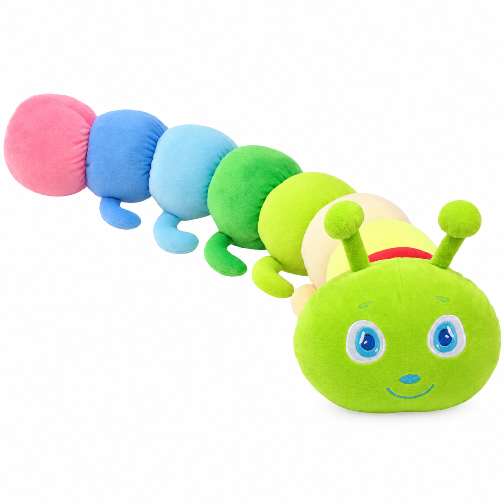 Peluş Sevimli Tırtıl 90 cm