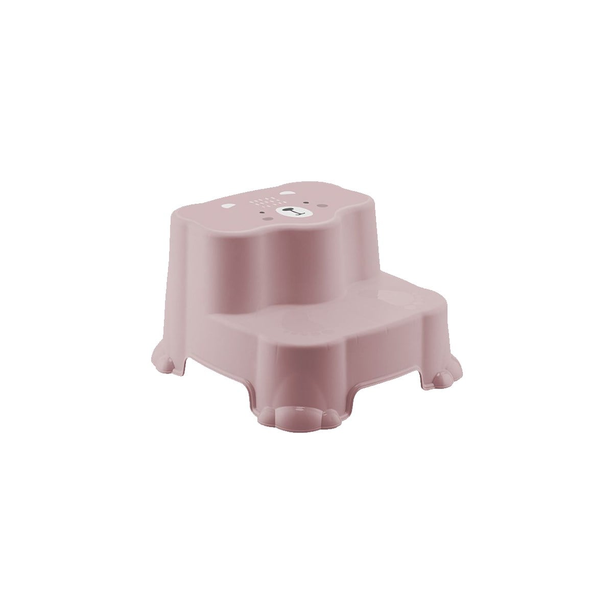 Pembe Desenli Katlı Çocuk Basamağı