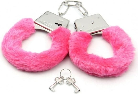 Pembe Peluş Kelepçe