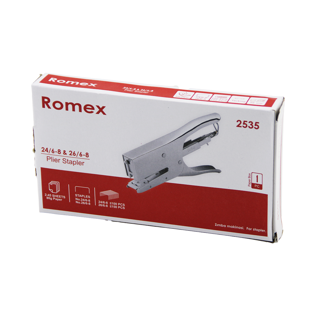 Pense Tipi Çelik Zımba Makinesi 24/6 & 26/6 (56 mm)