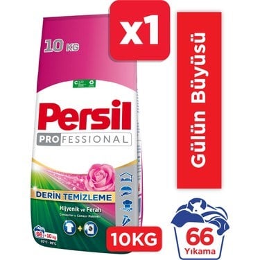Persil 10 kg Toz Çamaşır Deterjanı Gülün Büyüsü (66