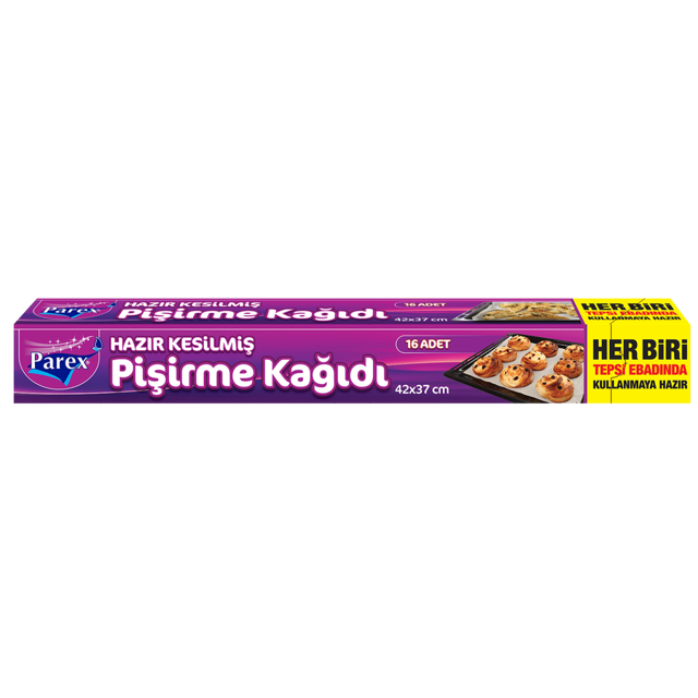 Pişirme Kağıdı Hazır Kesim 16 lı