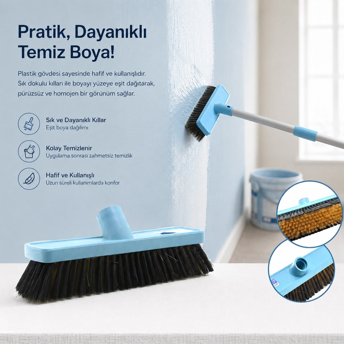 Plastik Badana Fırçası