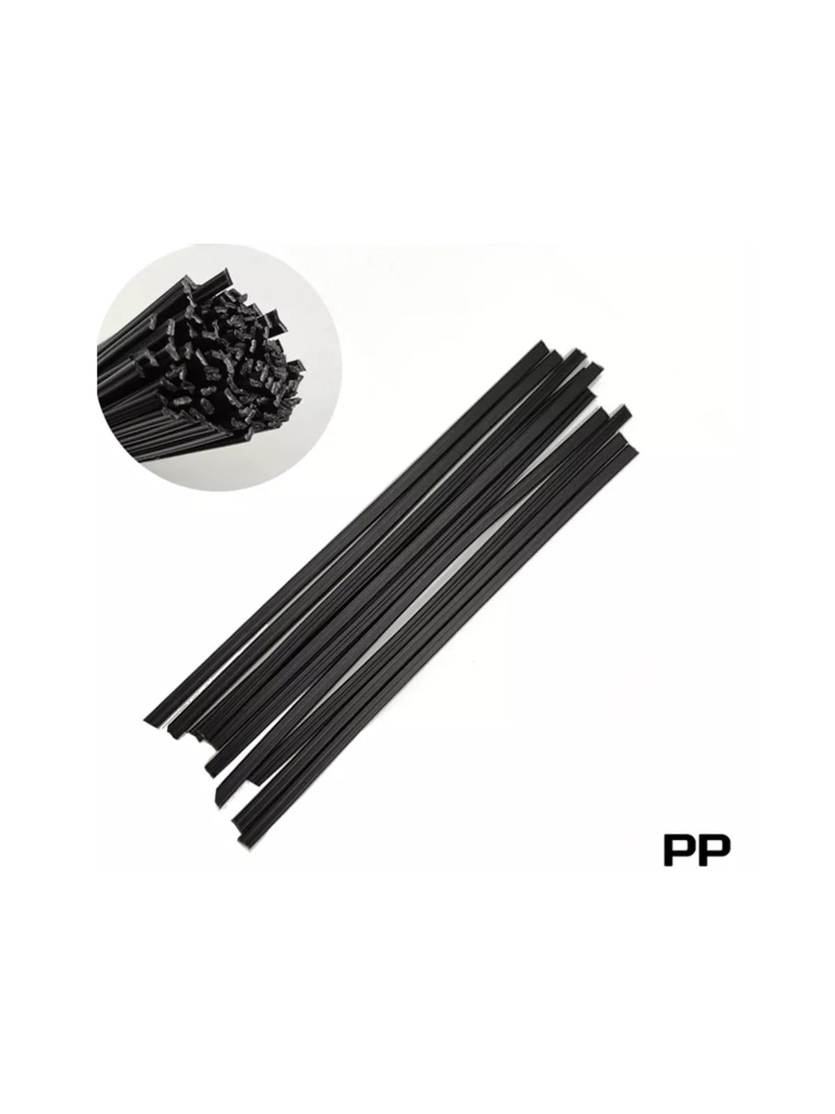 Plastik Kaynak Elektrodu PP Plastik - Siyah