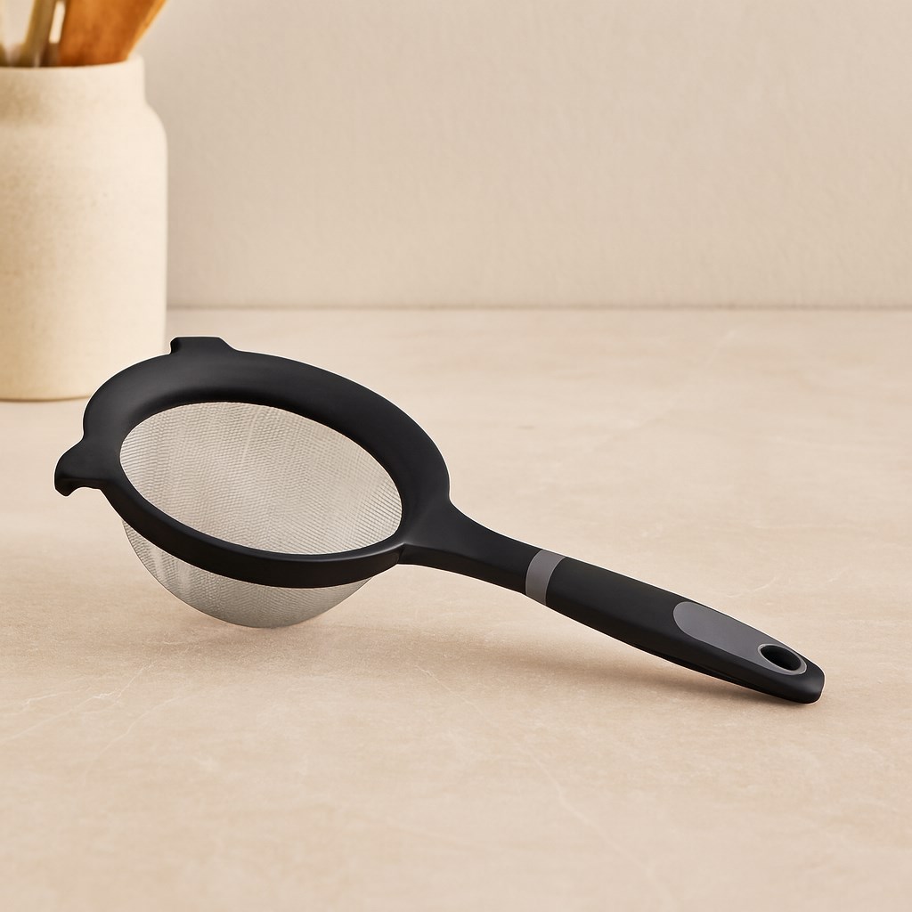 Plastik Saplı Tel Süzgeç 11 cm 350 ml