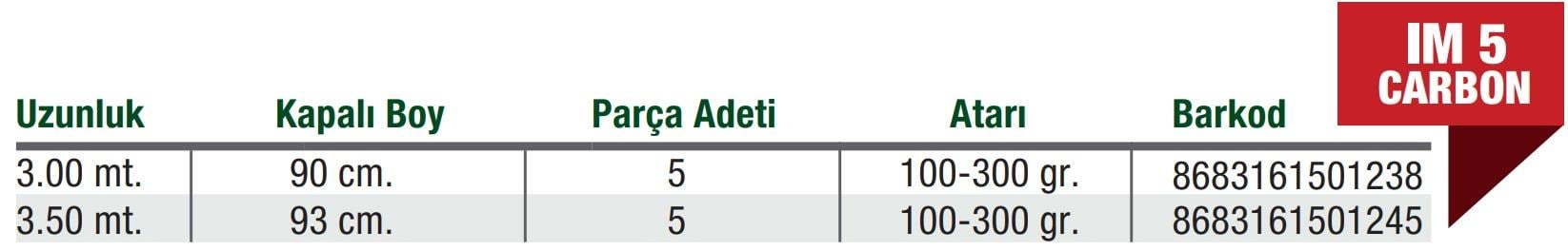 PLATİN 3.50m. TELESKOPİK OLTA KAMIŞI