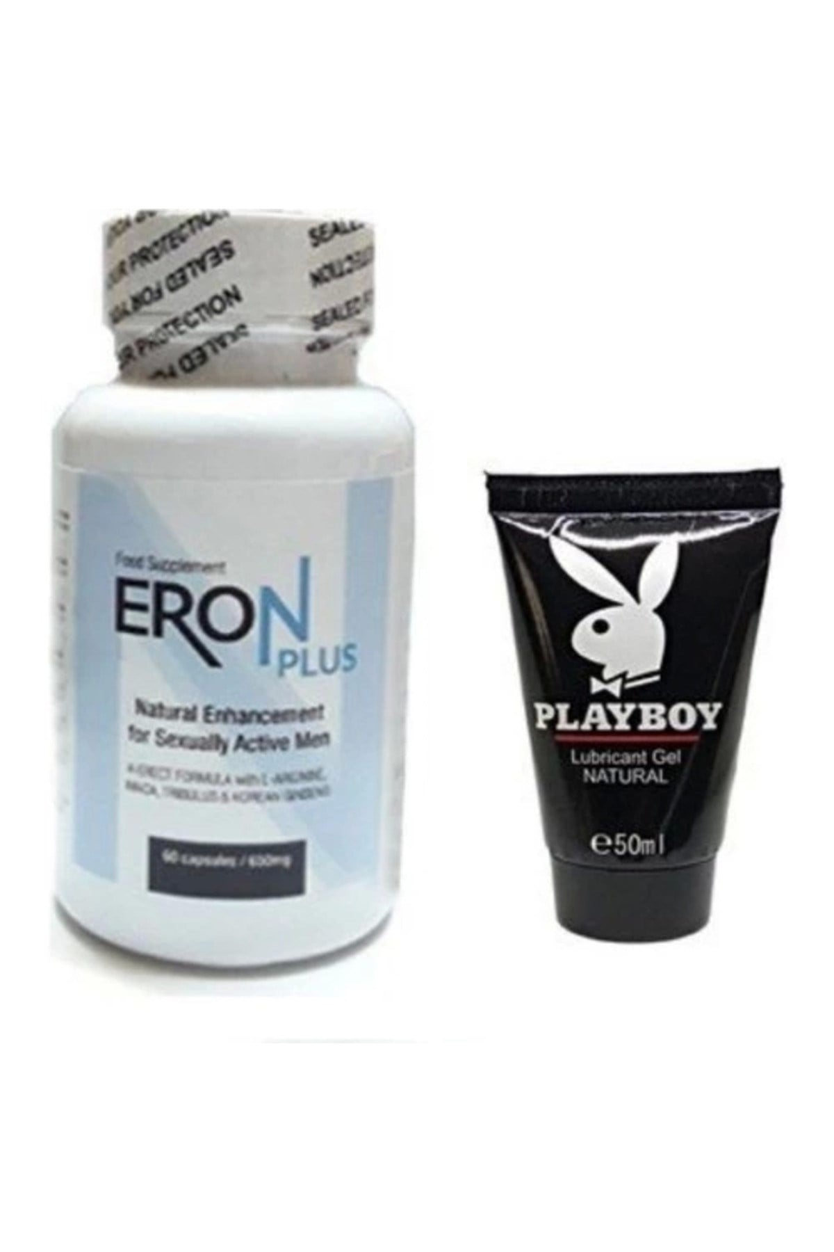 Playboy 120 ml Masaj Yağı Eron Plus 60'lı Erkeklere Özel