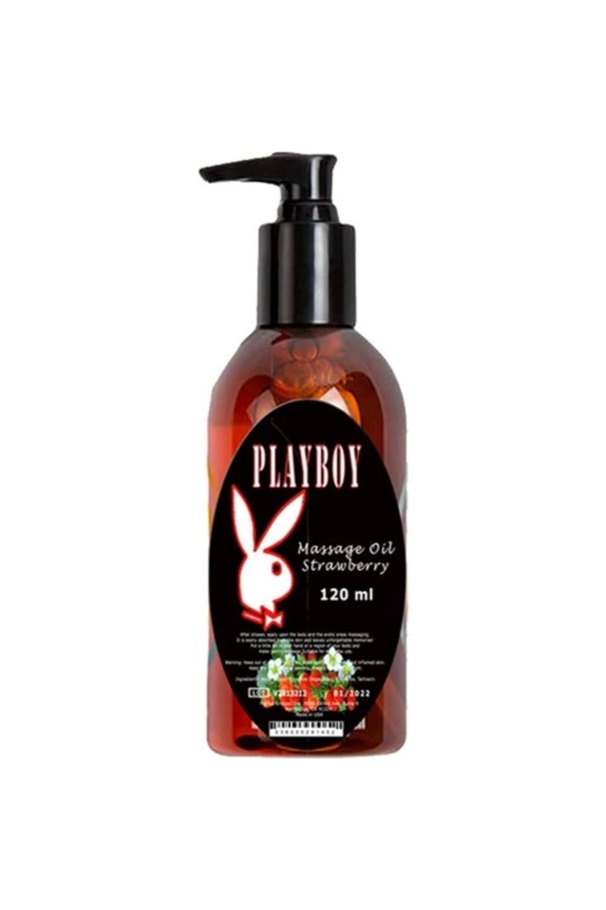 Playboy Çilekli 120 ml _ Aromaterapi Masaj Yağı Çilekli Mucizevi 120ML Strawberry Massage Oil