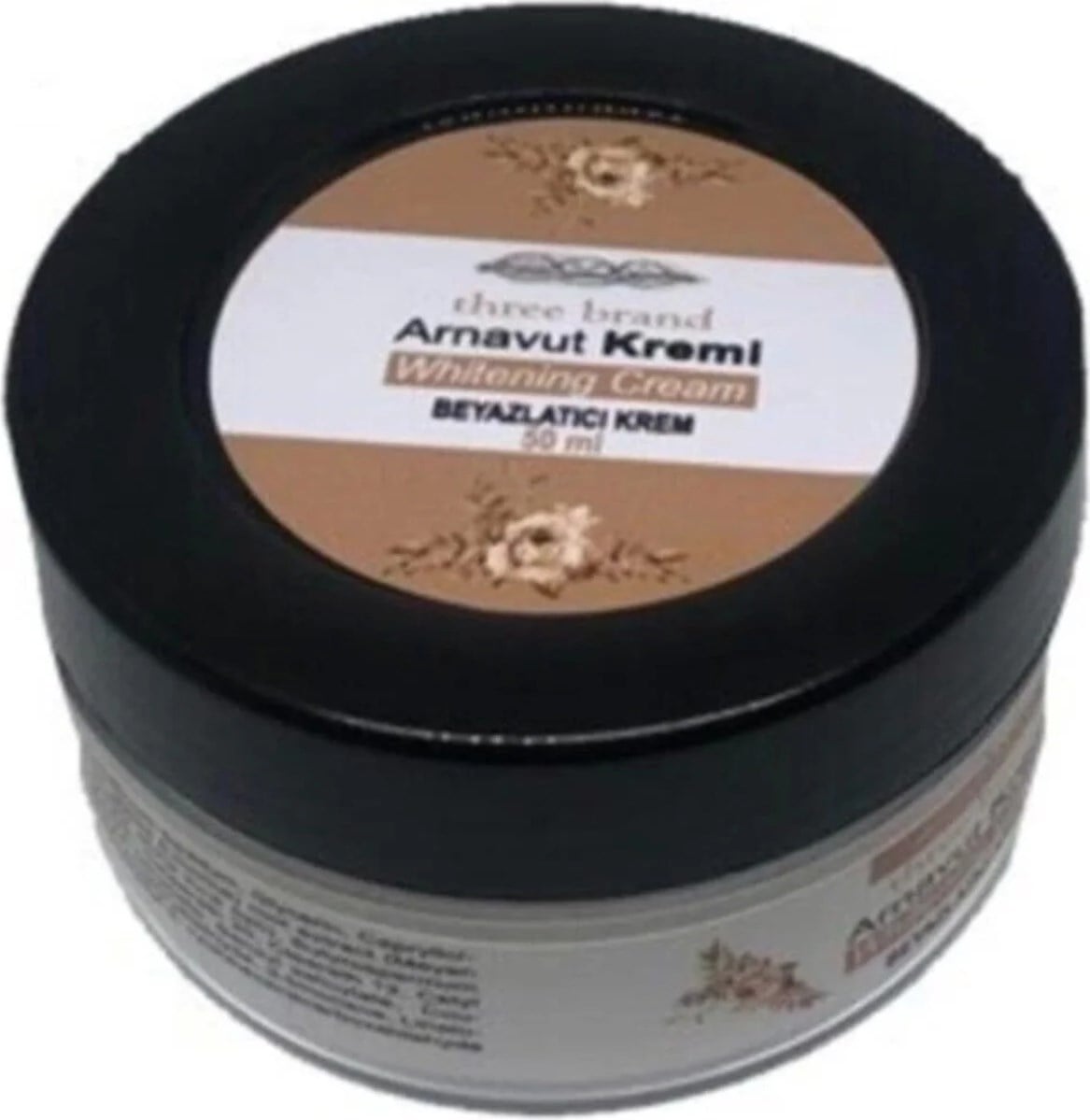 Playboy Three Brand Whitening Cream 4 Adet Arnavut Kremi 50 ml  Kremi ile 120ML Masaj Yağı
