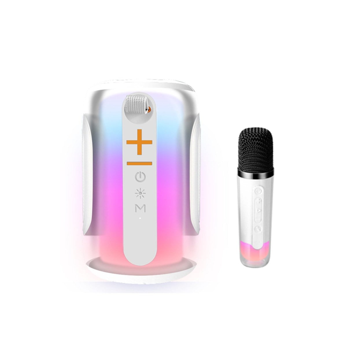 Pluse 8 RGB Kablosuz Hoparlör - Beyaz