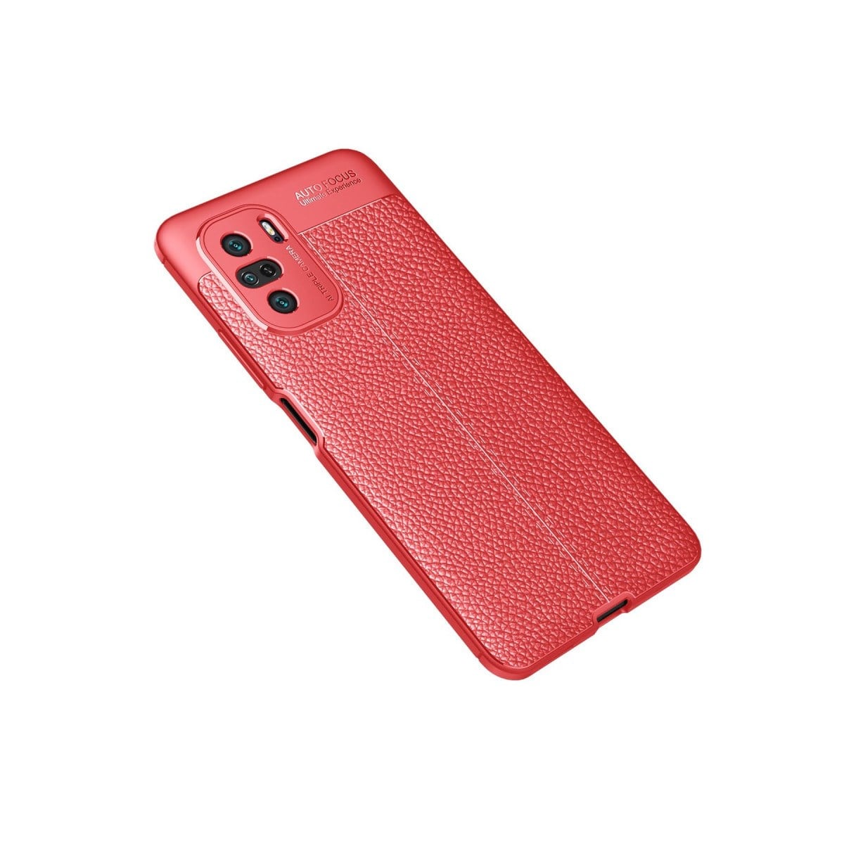 Poco F3 Kılıf Auto Focus Kapak - Kırmızı