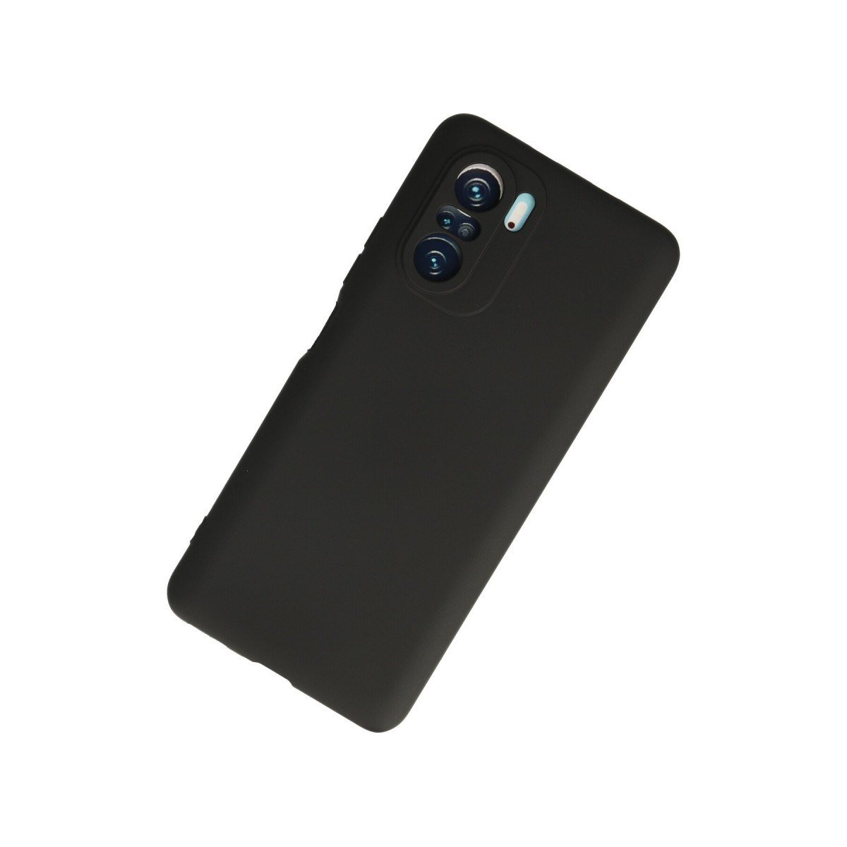 Poco F3 Kılıf First Silikon - Siyah