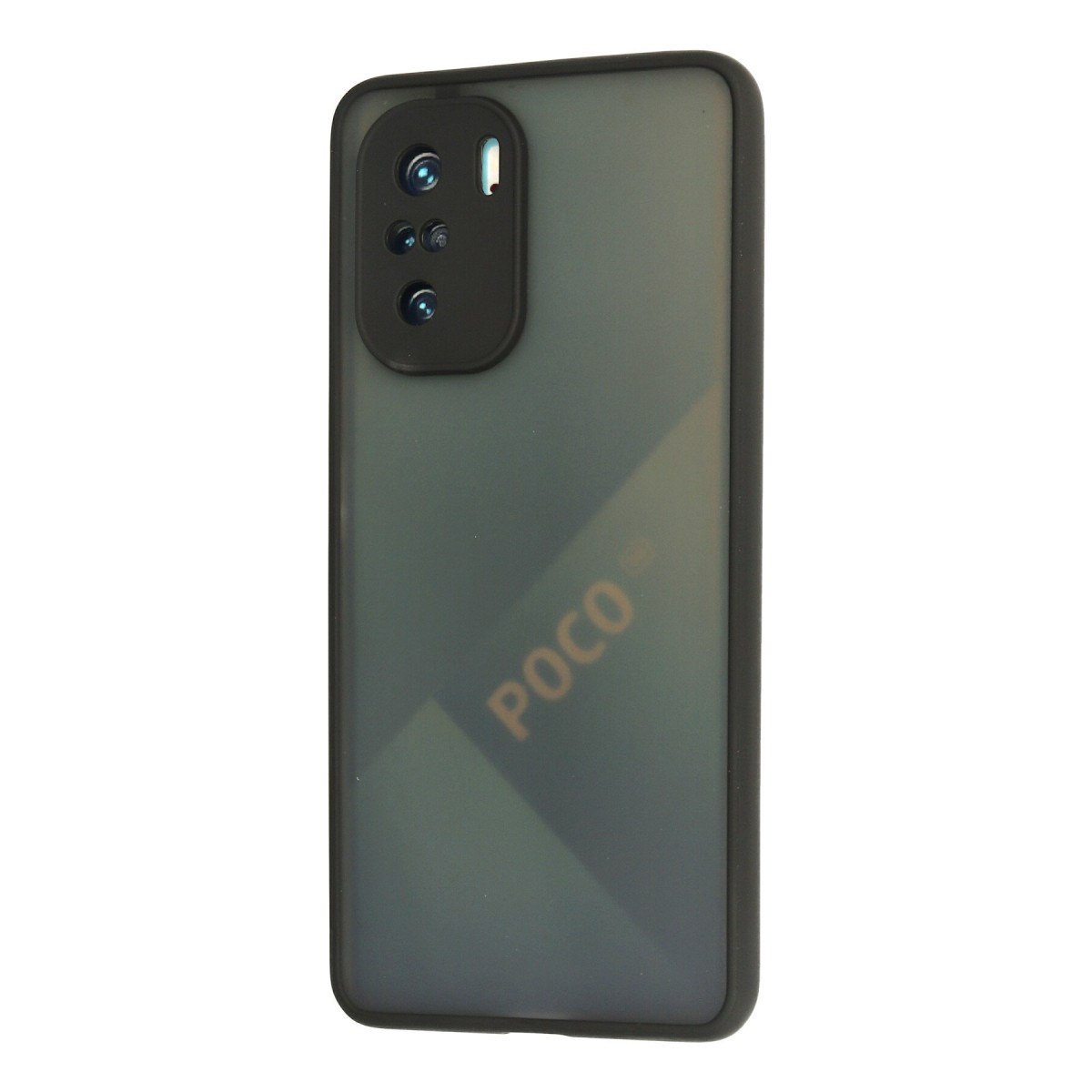 Poco F3 Kılıf Montreal Silikon Kapak - Siyah