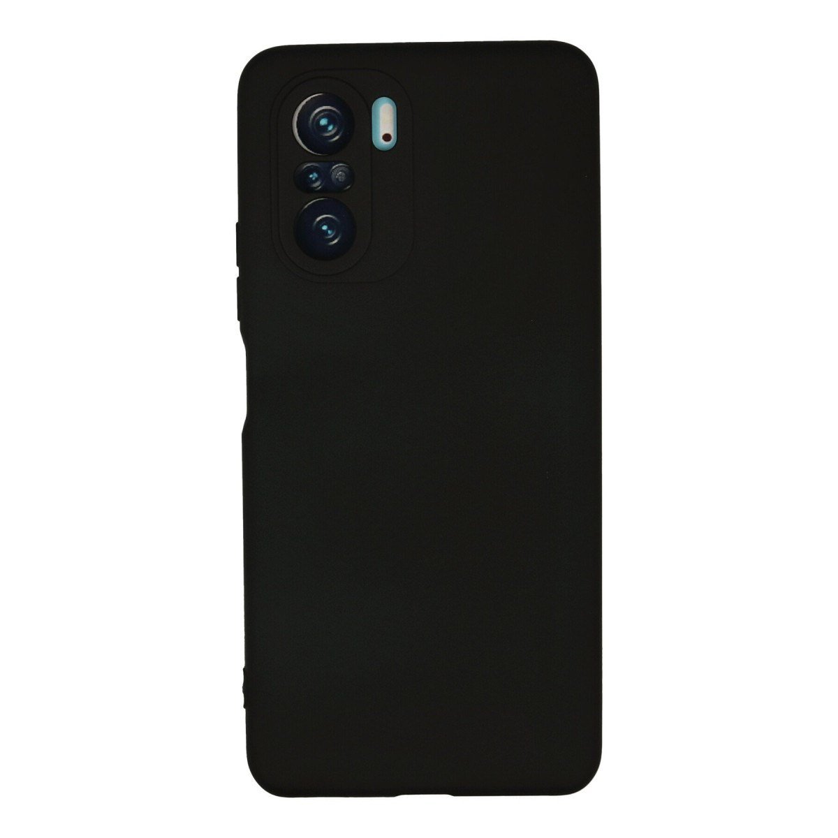 Poco F3 Kılıf Nano içi Kadife Silikon - Siyah