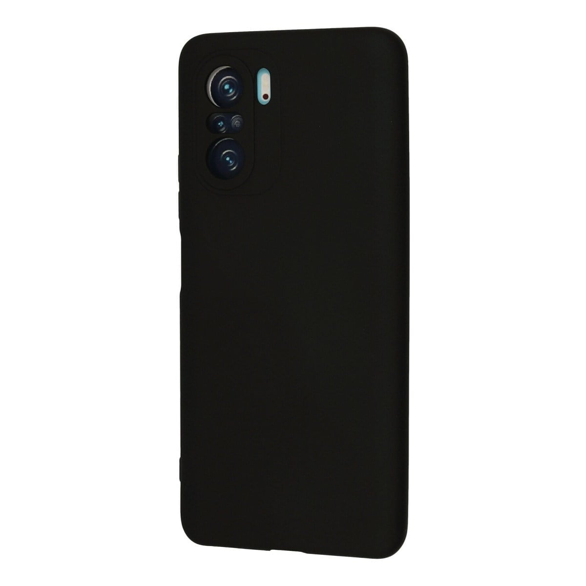 Poco F3 Kılıf Nano içi Kadife Silikon - Siyah