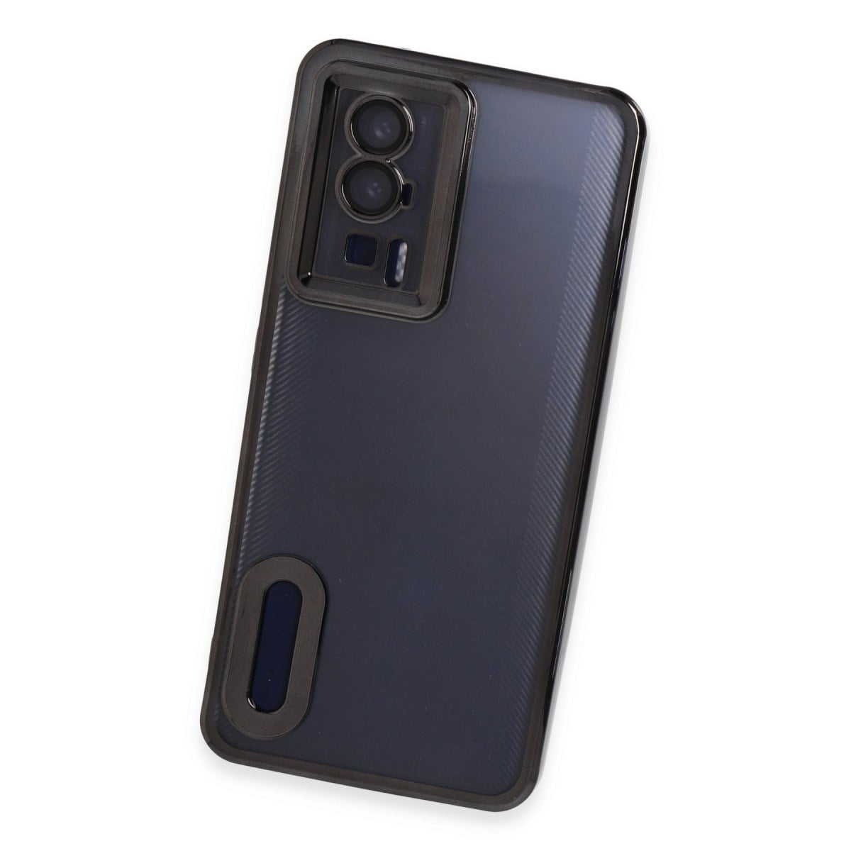 Poco F5 Pro Kılıf Slot Silikon - Siyah