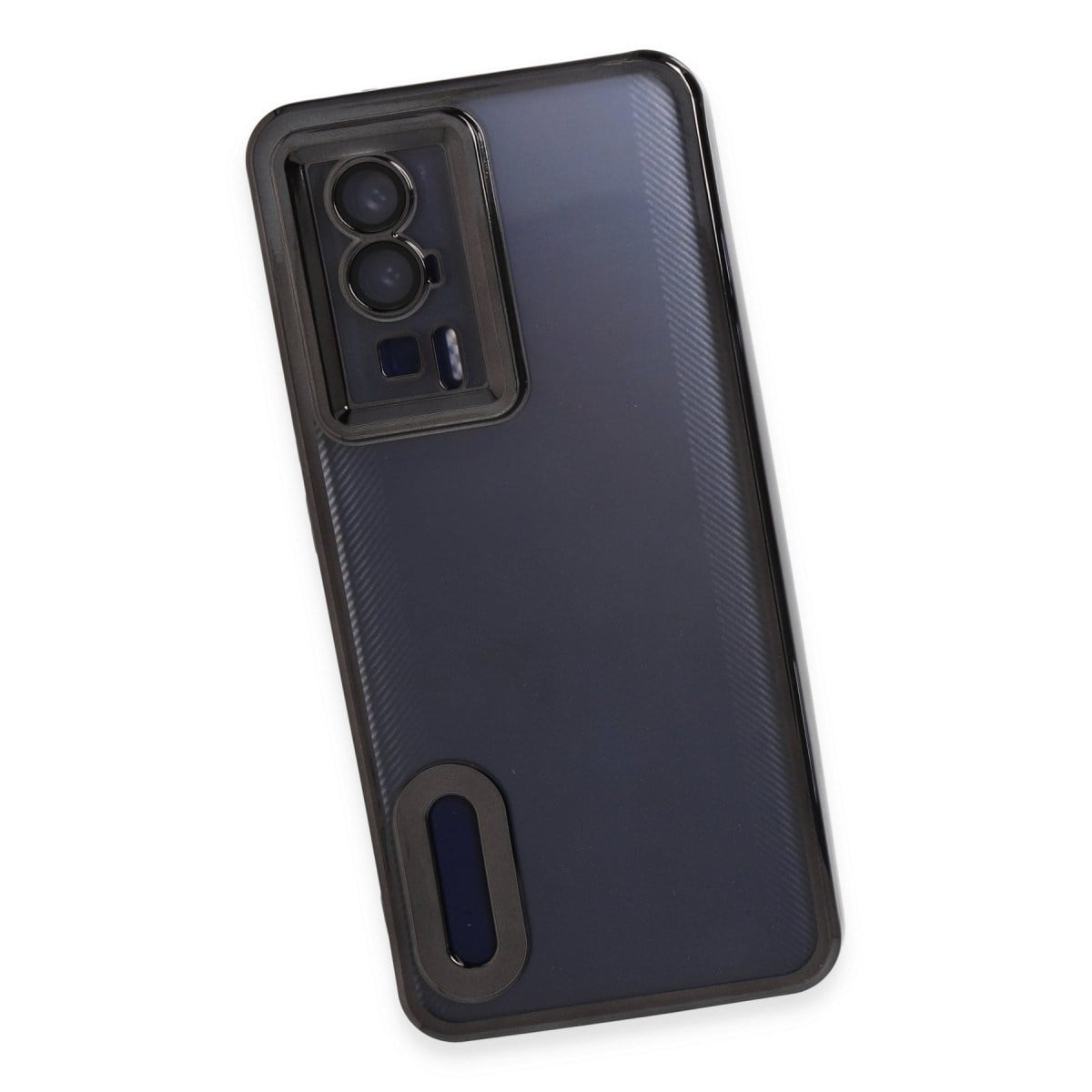 Poco F5 Pro Kılıf Slot Silikon - Siyah