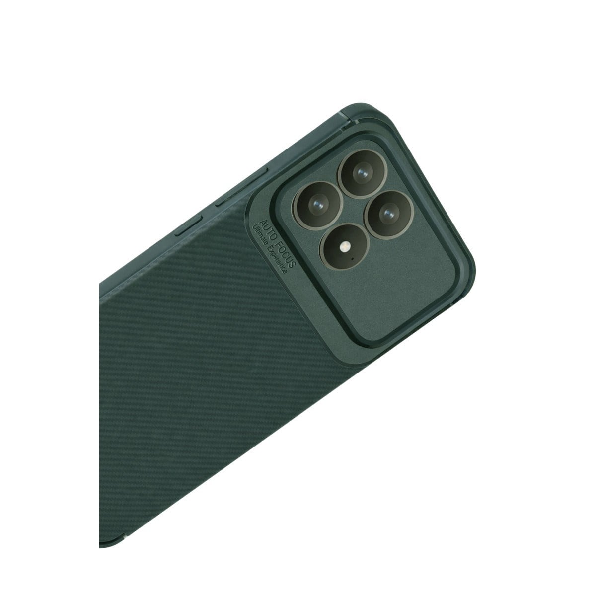 Poco F8 Pro Auto Focus Karbon Kapak - Koyu Yeşil