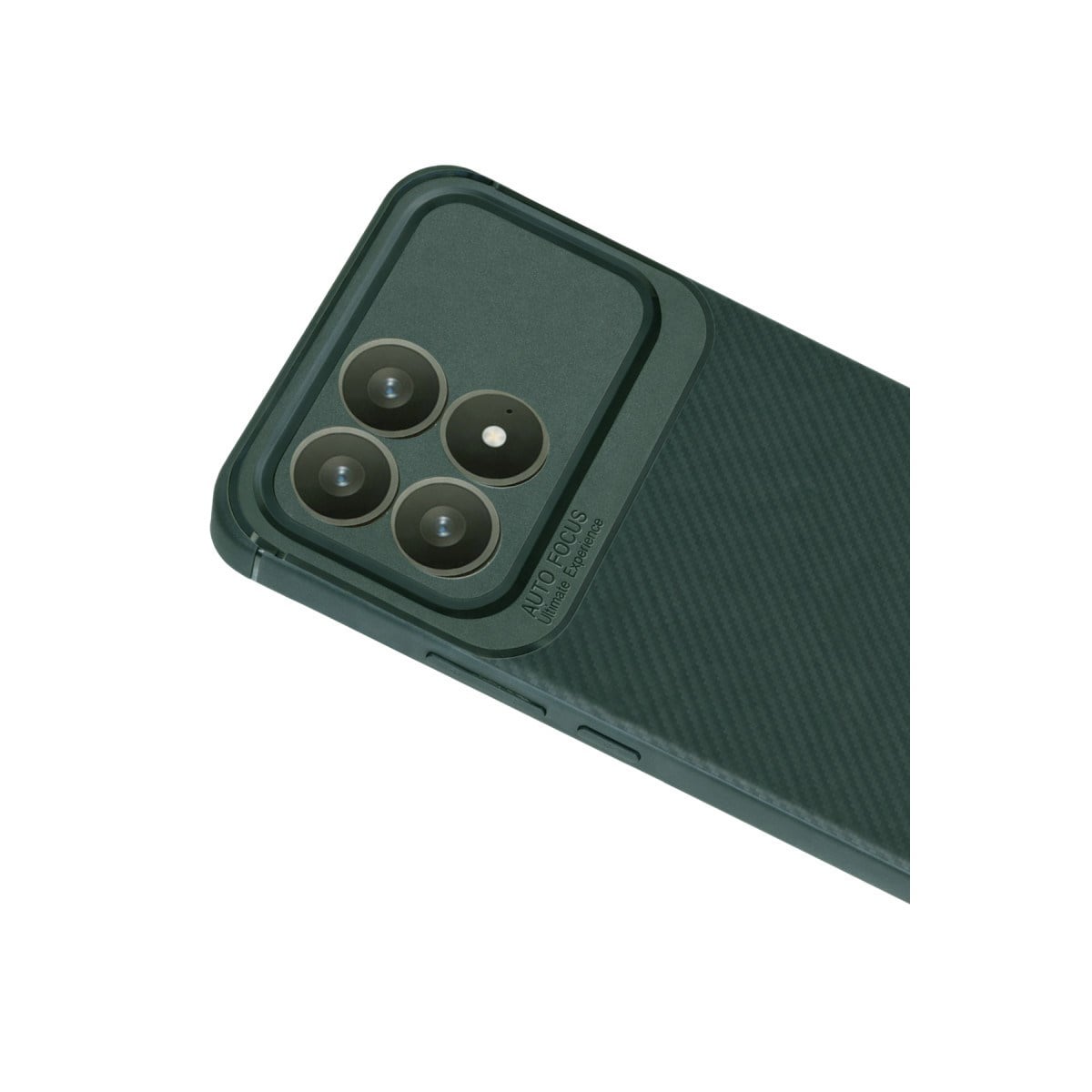Poco F8 Pro Auto Focus Karbon Kapak - Koyu Yeşil