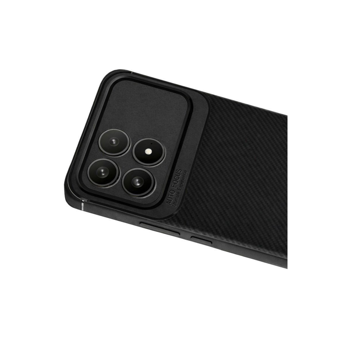 Poco F8 Pro Auto Focus Karbon Kapak - Siyah