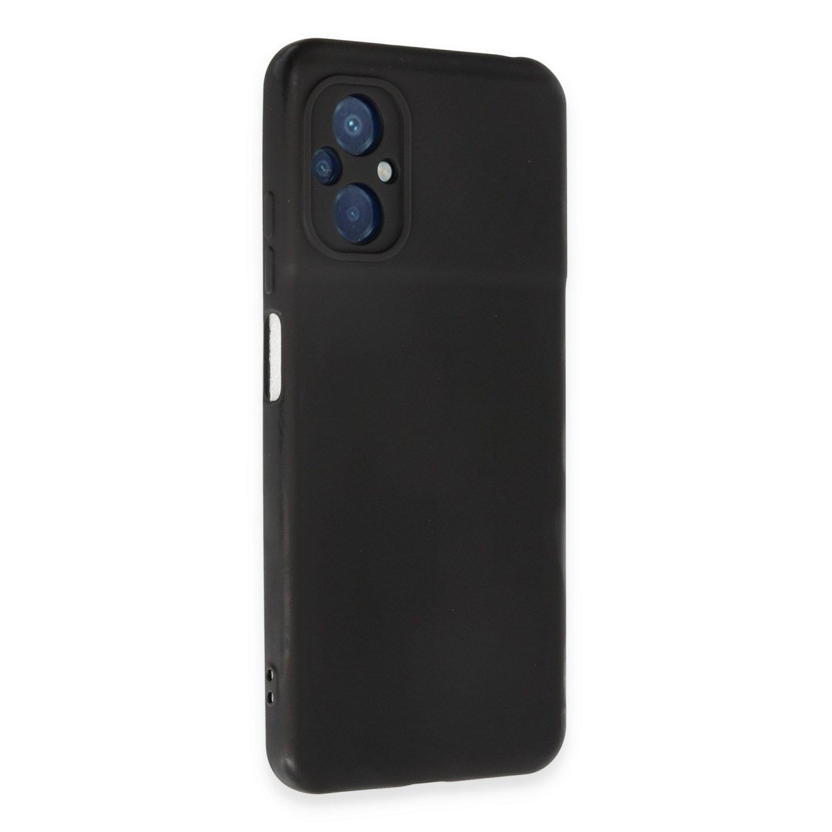 Poco M5 Kılıf Nano içi Kadife Silikon - Siyah