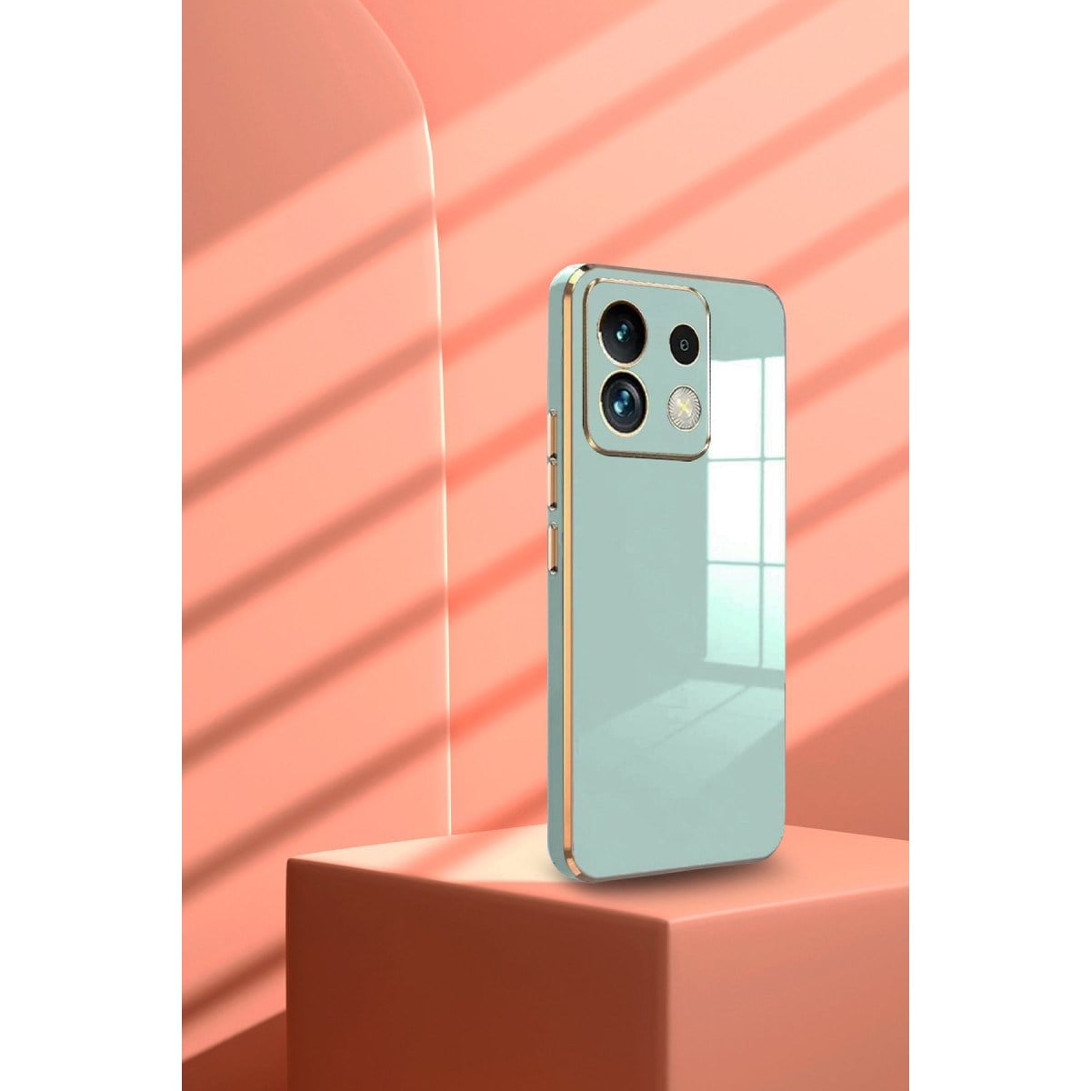 Poco M6 Pro 4G Kılıf Volet Silikon - Siyah