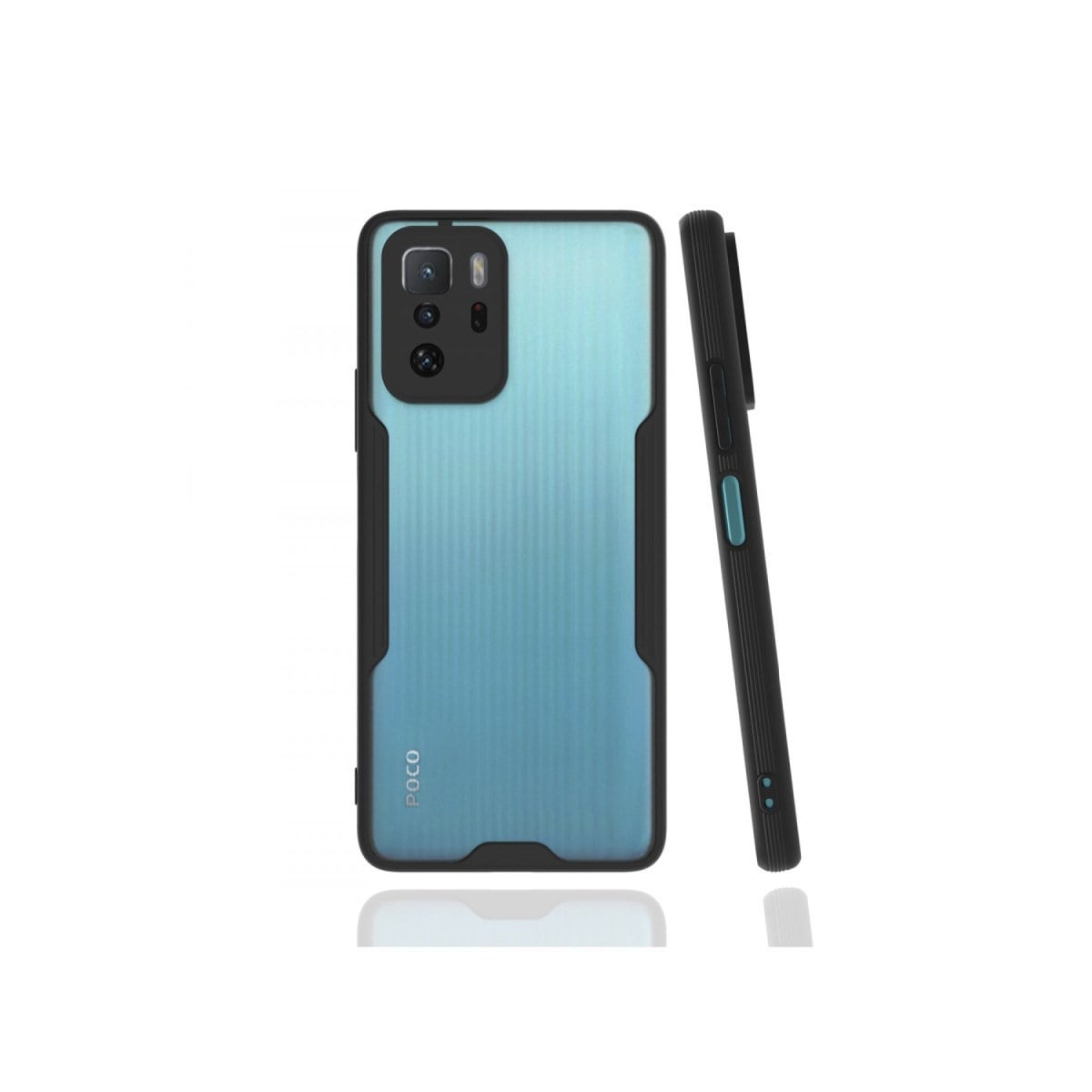 Poco X3 GT Kılıf Platin Silikon - Siyah