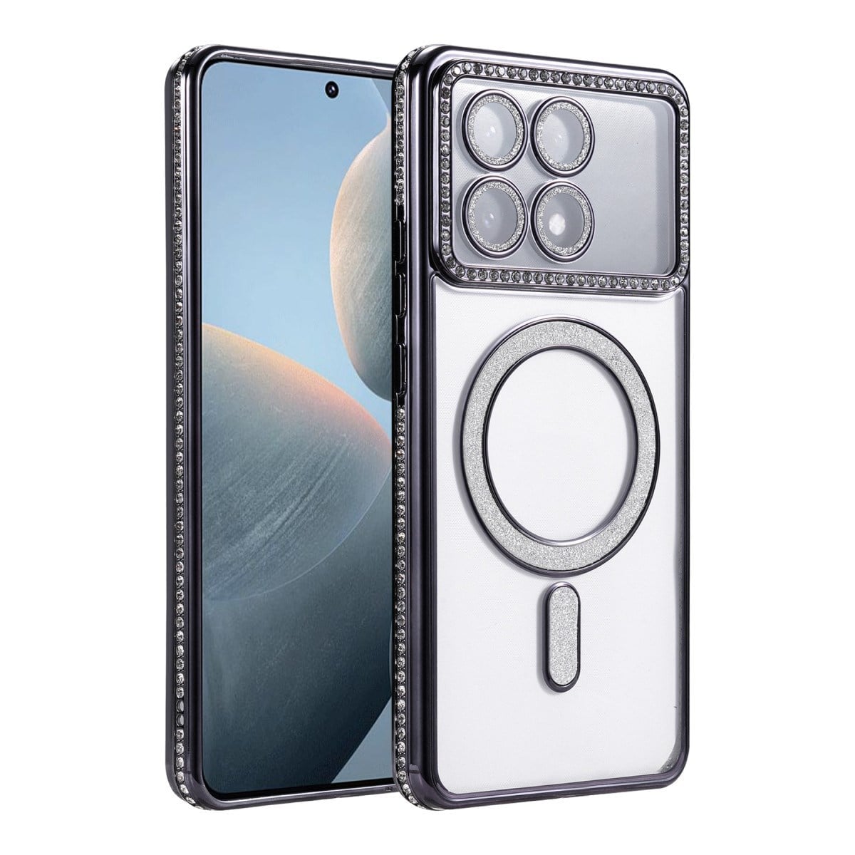 Poco X6 Pro Joke Simli Magneticsafe Kılıf - Siyah