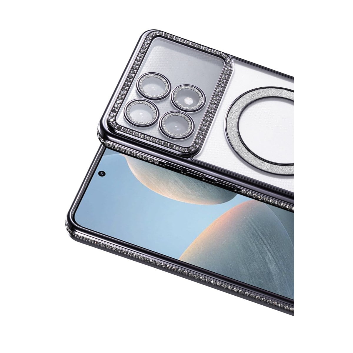 Poco X6 Pro Joke Simli Magneticsafe Kılıf - Siyah