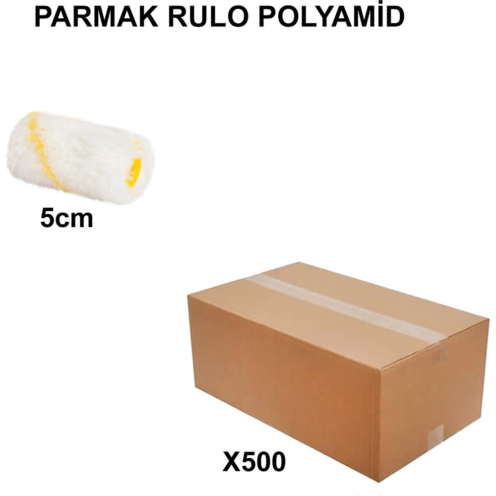 Polyamid yedek rulo, 5 cm (tekli), 500 adet