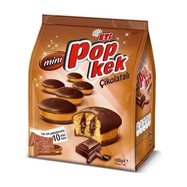 Pop Kek Mini Kakao 180gr 1 Adet