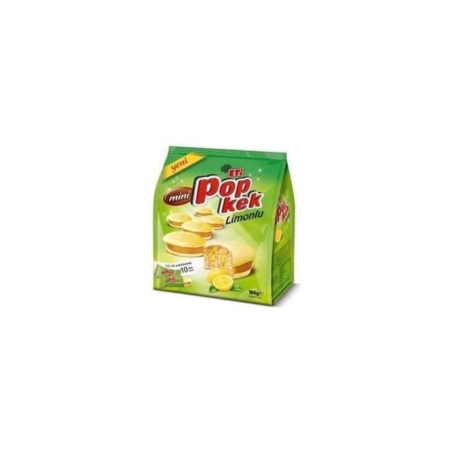 Pop Kek Mini Limon Soslu 180gr 1 Adet