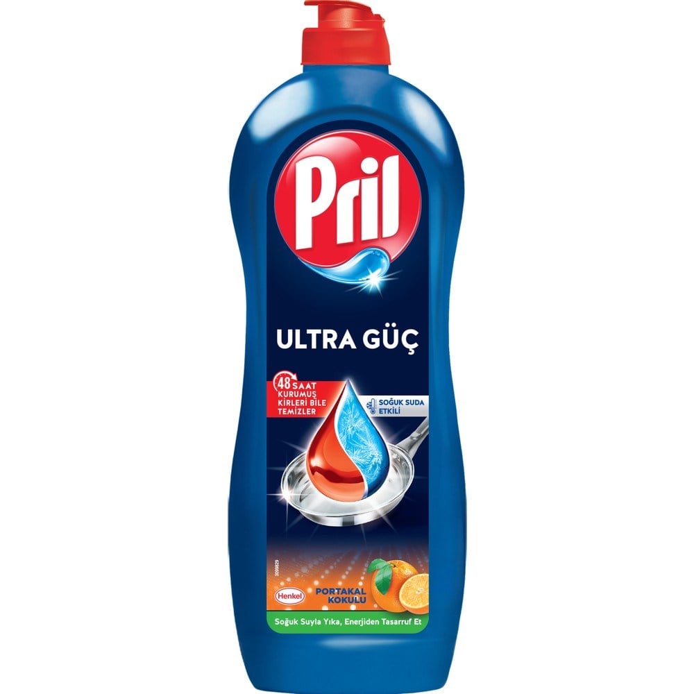 Portakal Kokulu Sıvı Bulaşık Deterjanı 675 g Soğuk Suda Etkili