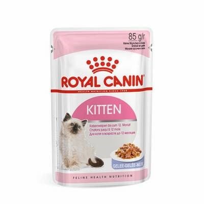 Pouch Kitten Jelly Yavru Kedi Konservesi 12 Adet 85 Gr