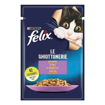 Pouch Kuzu Etli Yetişkin Kedi Konservesi 6 Adet 85 Gr