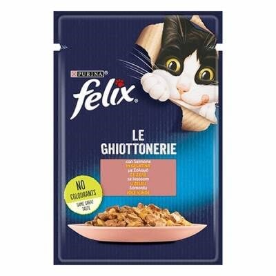 Pouch Somonlu Yetişkin Kedi Konservesi 6 Adet 85 Gr