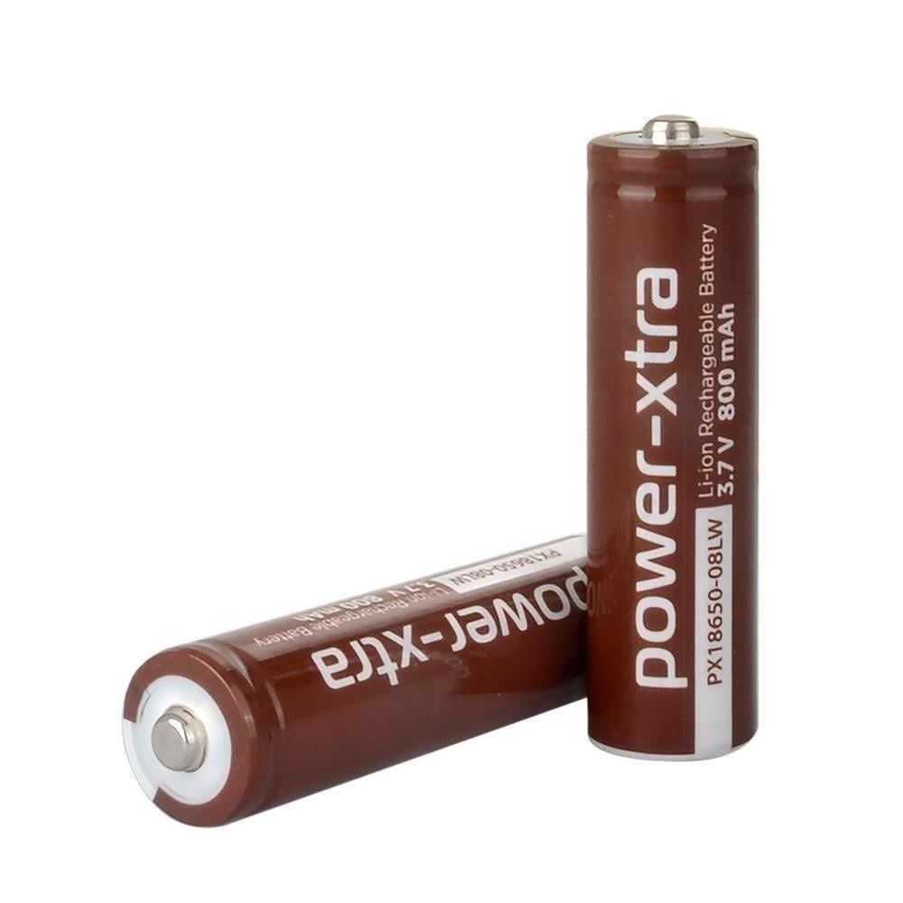 Power-Xtra PX18650-08LW 3.7V 800mAh Li-ion Pil