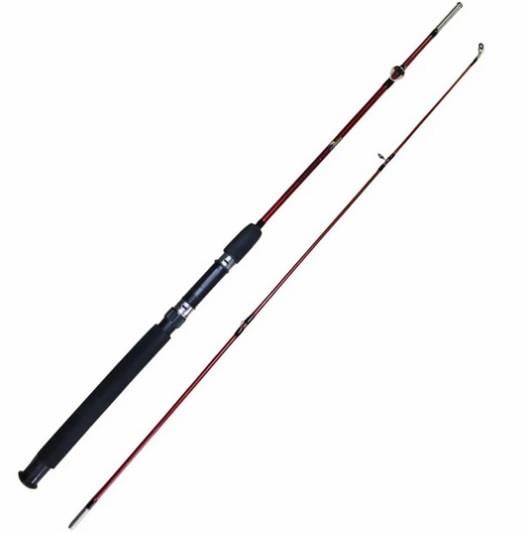 Powerex Crocodile 165cm. 120-250 gr. Parçalı Dolgu Kırmızı Tekne Kamışı