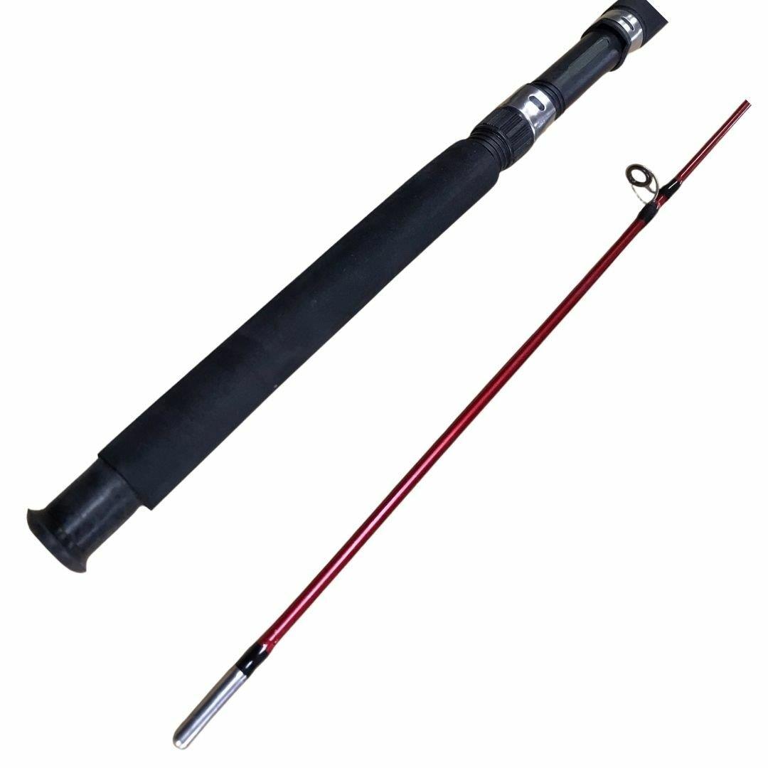 Powerex Crocodile 165cm. 120-250 gr. Parçalı Dolgu Kırmızı Tekne Kamışı