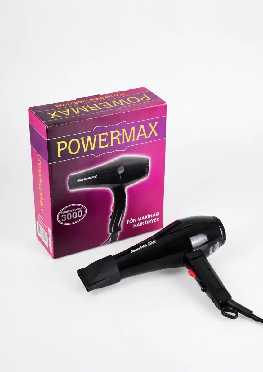Powermax 3000 Profesyonel Fön Makinesi