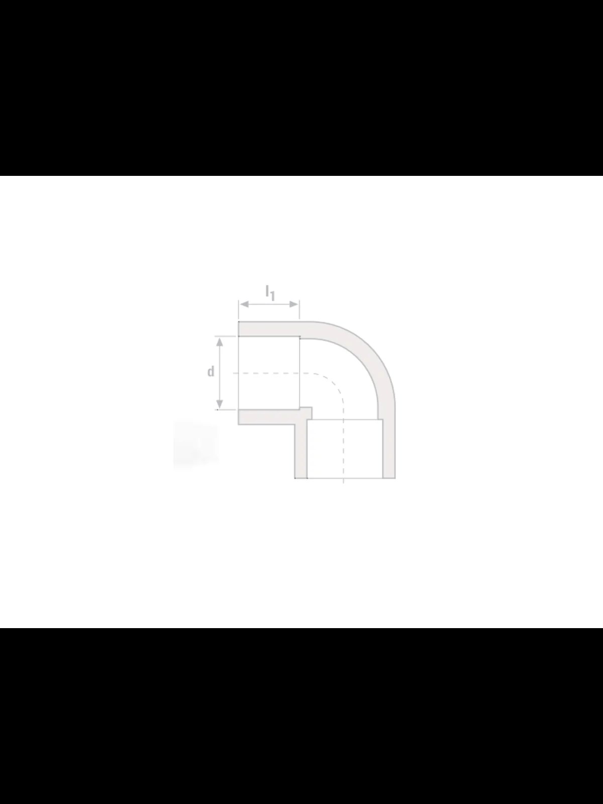 PPRC Dirsek 90° 63 mm
