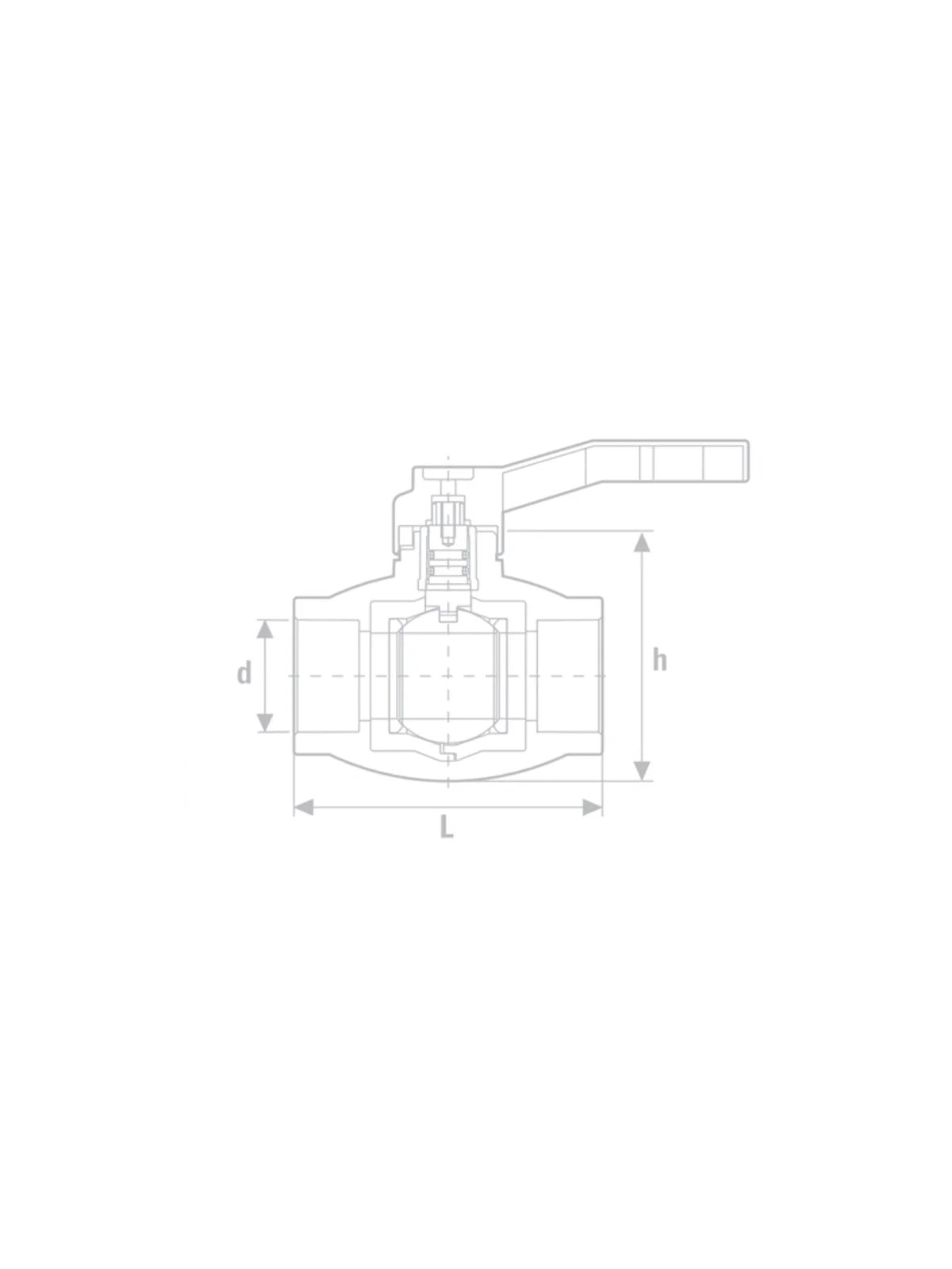 PPRC Küresel Vana 40 mm