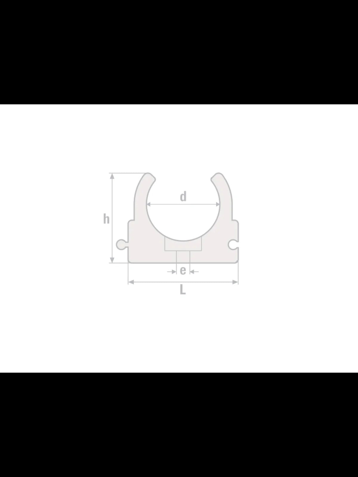 PPRC Tekli Kelepçe 32 mm