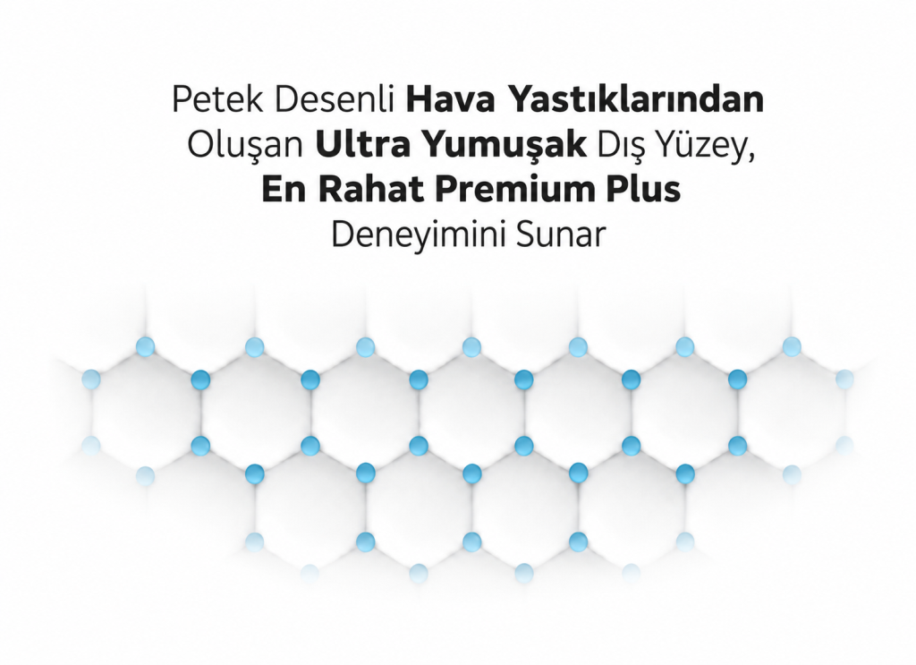 Premium Plus Airbag Comfort Bebek Bezi 4 Beden 52 Adet